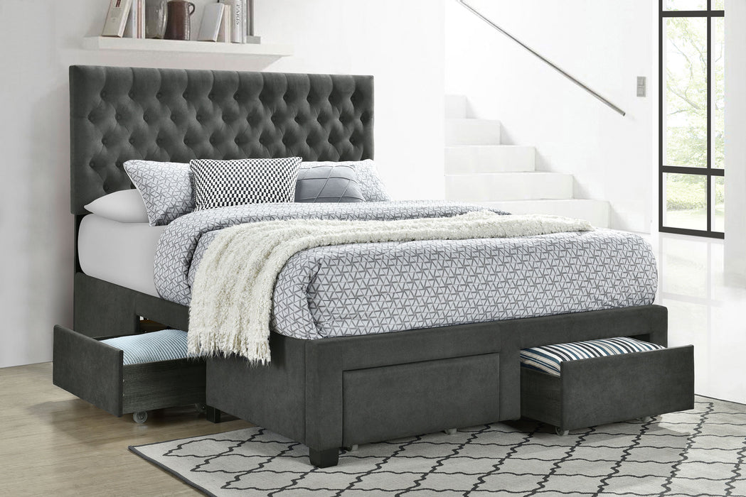 Five Star Furniture - Soledad Panel Platform Storage Bed