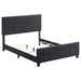 Five Star Furniture - Fairfield Eastern King Upholstered Panel Bed Dark Grey image