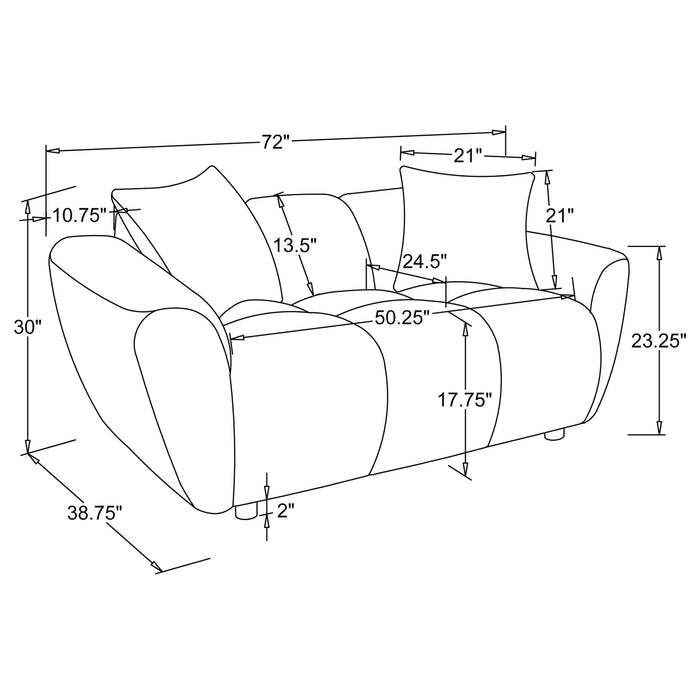 Five Star Furniture - Destino Sofa Set