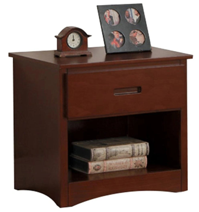 Five Star Furniture - Rowe 1 Drawer Night Stand in Dark Cherry B2013DC-4