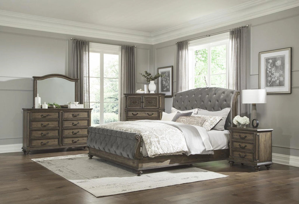 Five Star Furniture - Rachelle 4 Drawer Chest in Weathered Pecan 1693-9