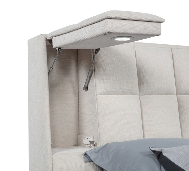 Five Star Furniture - Dreux Panel Platform Bed