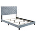 Five Star Furniture - Warner Eastern King Upholstered Bed Slate Blue image