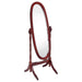 Five Star Furniture - Foyet Oval Cheval Mirror Merlot image