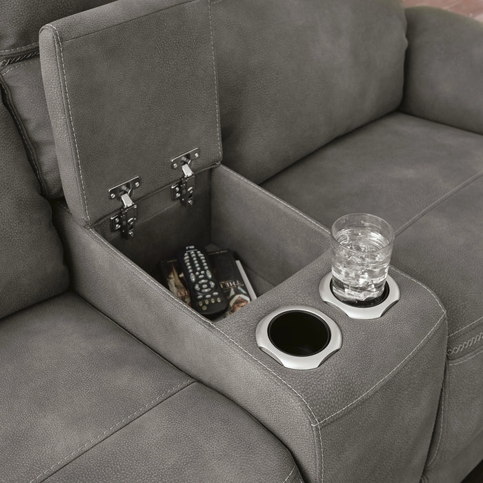 Five Star Furniture - Next-Gen DuraPella Power Reclining Loveseat with Console