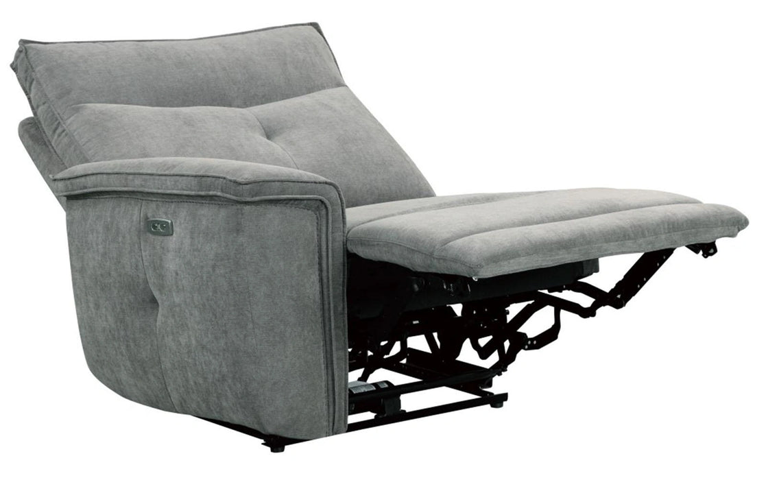 Five Star Furniture - Tesoro Power Left Side Reclining Chair in Dark Gray 9509DG-LRPWH