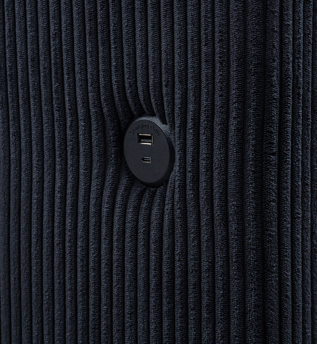 Five Star Furniture - Tisdall Wingback TV Bed with Flame Visualizer