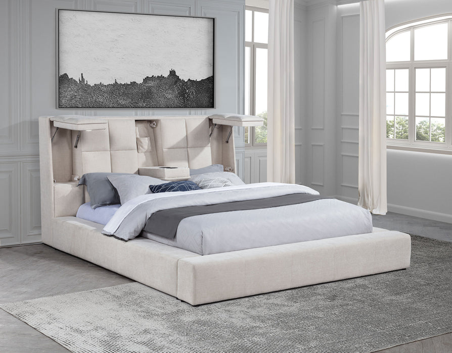 Five Star Furniture - Dreux Panel Platform Bed