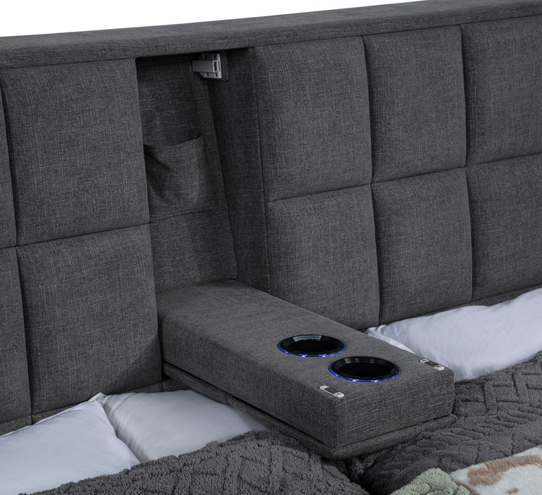 Five Star Furniture - Dreux Panel Platform Bed