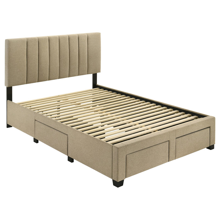 Five Star Furniture - Wheatland Panel Platform Storage Bed