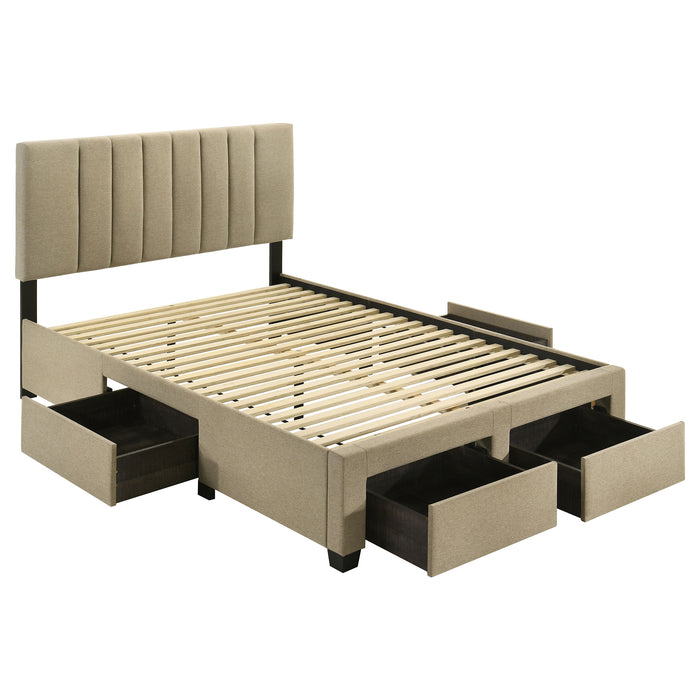 Five Star Furniture - Wheatland Panel Platform Storage Bed