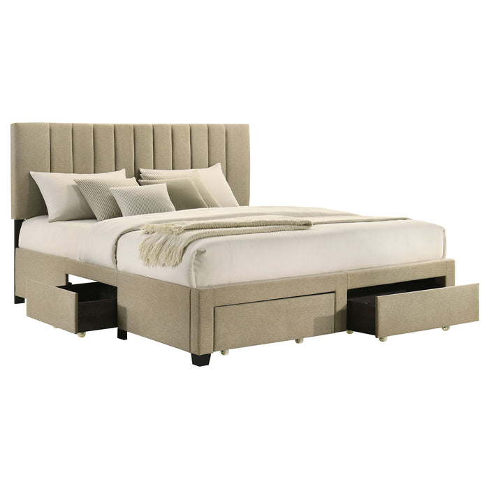Five Star Furniture - Wheatland Panel Platform Storage Bed