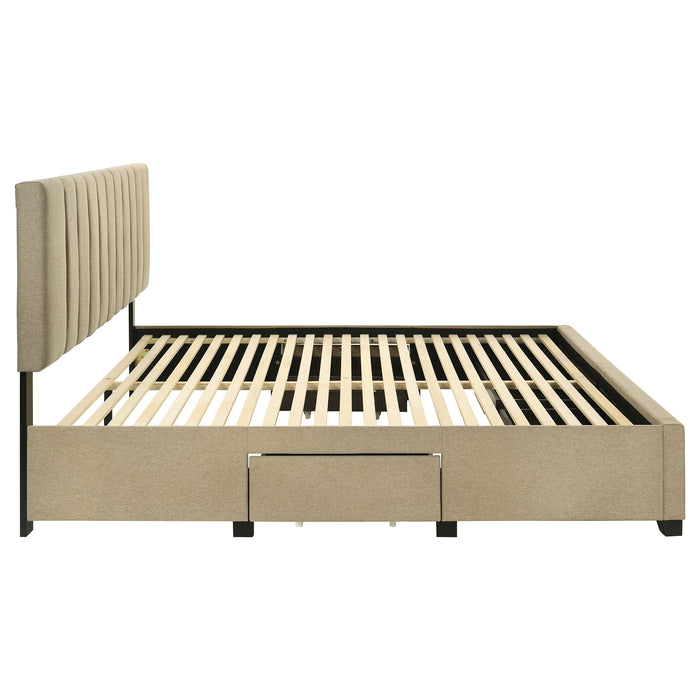 Five Star Furniture - Wheatland Panel Platform Storage Bed