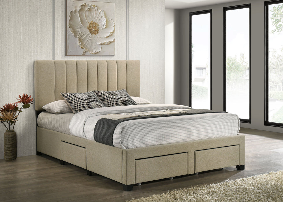 Five Star Furniture - Wheatland Panel Platform Storage Bed