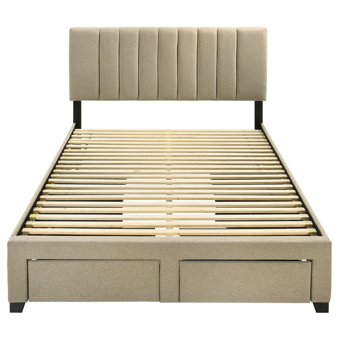 Five Star Furniture - Wheatland Panel Platform Storage Bed