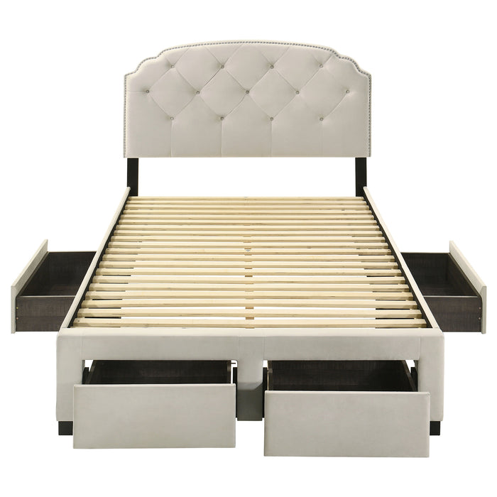 Five Star Furniture - Marianna Panel Platform Storage Bed