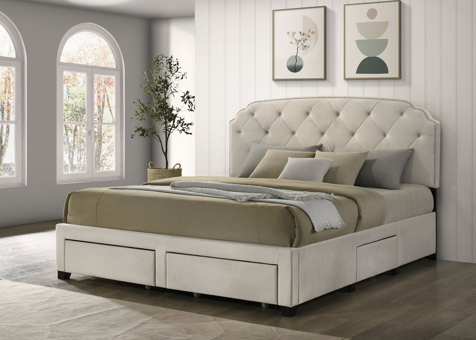 Five Star Furniture - Marianna Panel Platform Storage Bed