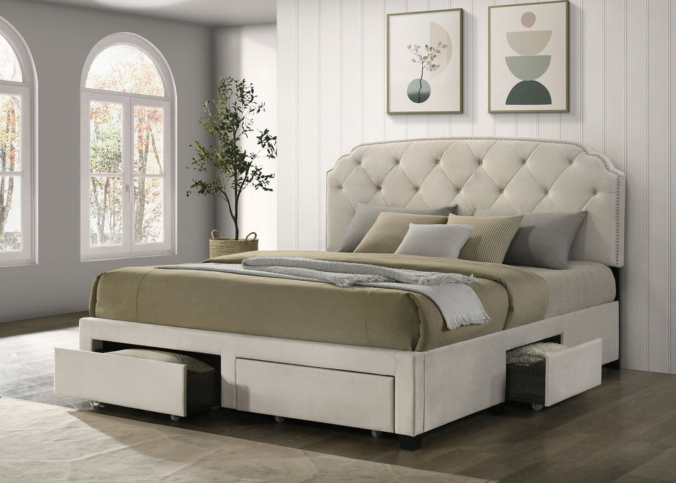 Five Star Furniture - Marianna Panel Platform Storage Bed