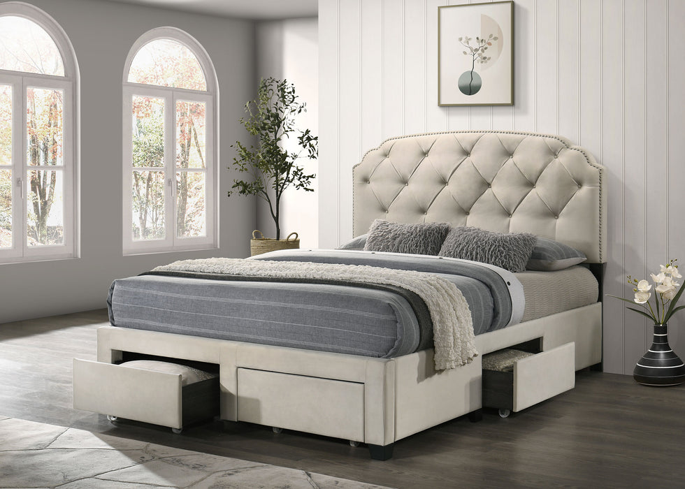 Five Star Furniture - Marianna Panel Platform Storage Bed