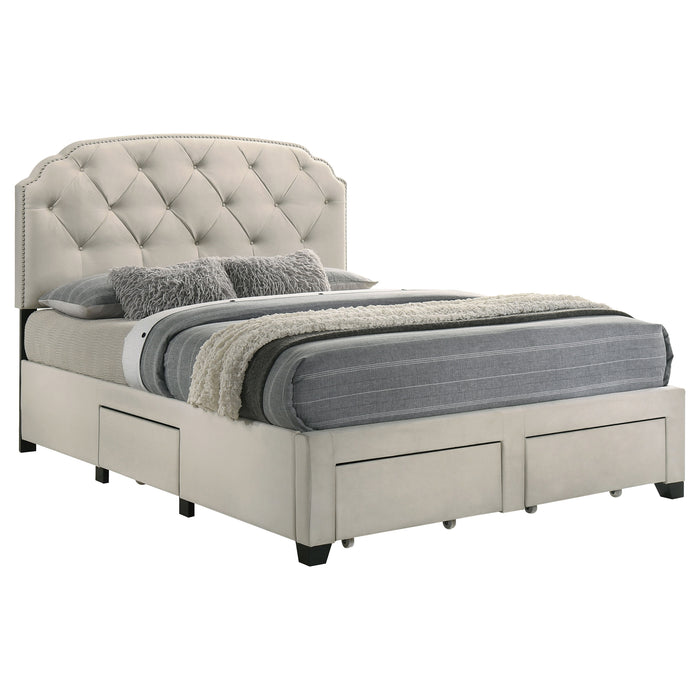 Five Star Furniture - Marianna Panel Platform Storage Bed