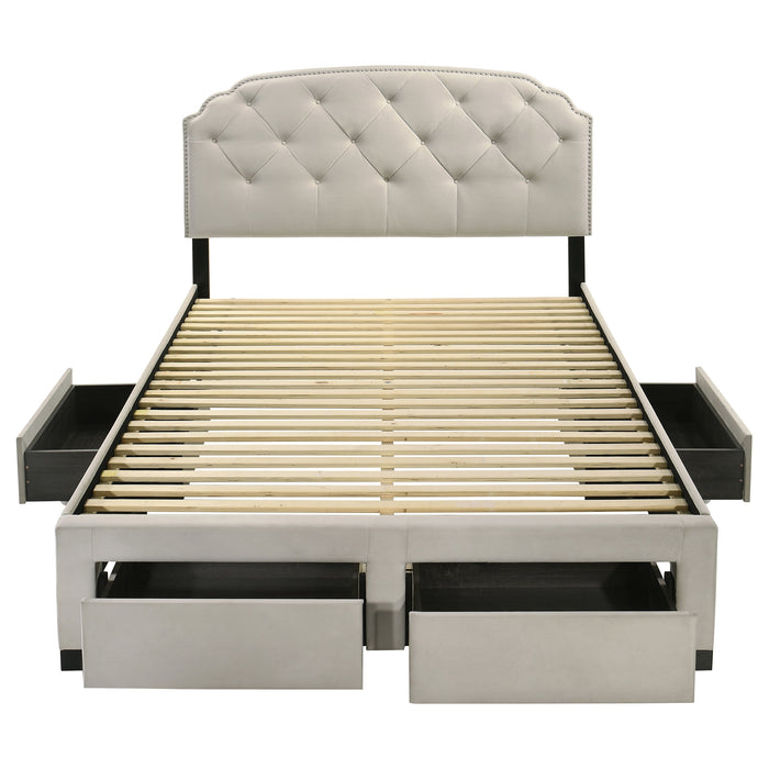 Five Star Furniture - Marianna Panel Platform Storage Bed