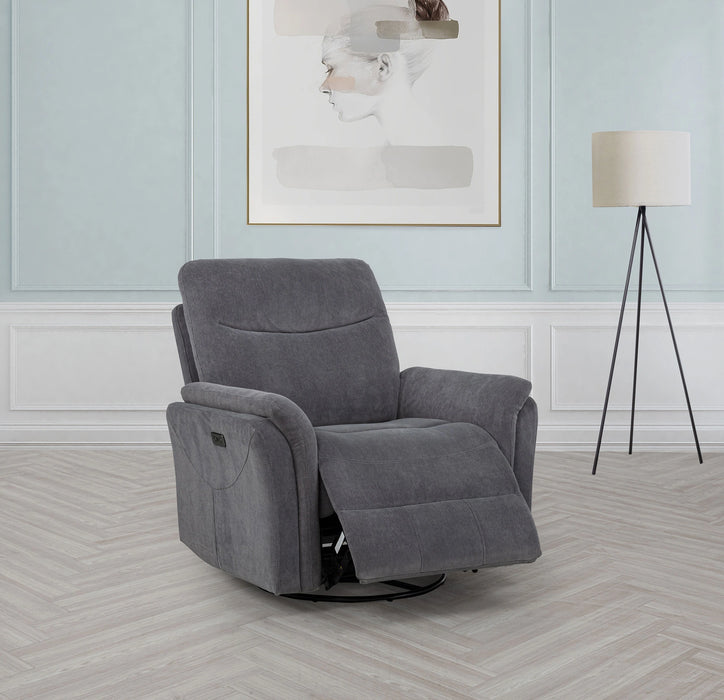 Five Star Furniture - Adler Power Swivel Glider Recliner