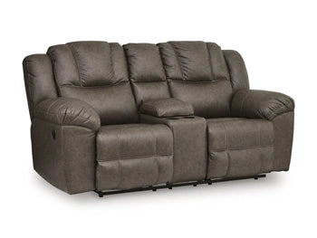 Five Star Furniture - Lowilla Reclining Loveseat with Console