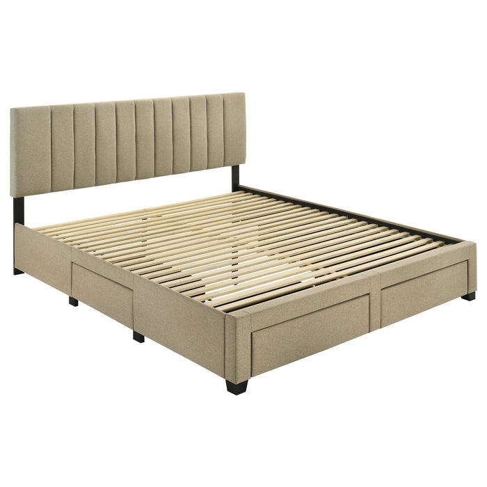 Five Star Furniture - Wheatland Panel Platform Storage Bed