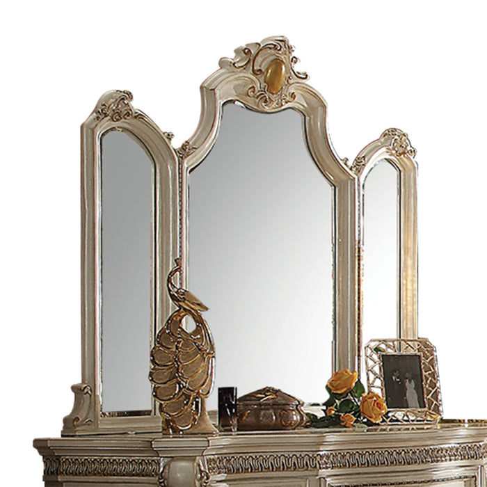 Five Star Furniture - Picardy Antique Pearl Mirror
