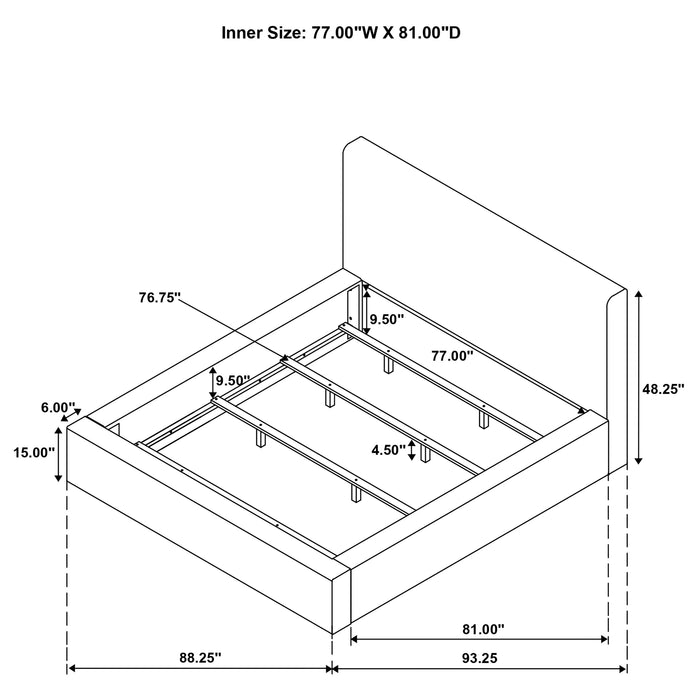 Five Star Furniture - Rebecca Panel Bed