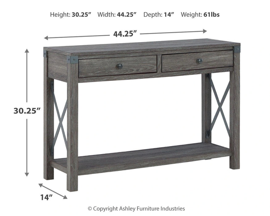 Five Star Furniture - Freedan Sofa/Console Table