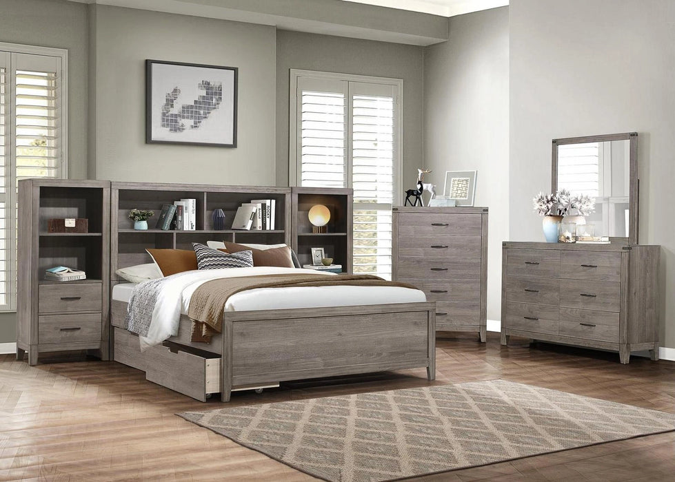 Five Star Furniture - Woodrow Full Platform Bed in Gray 2042NBF-1*
