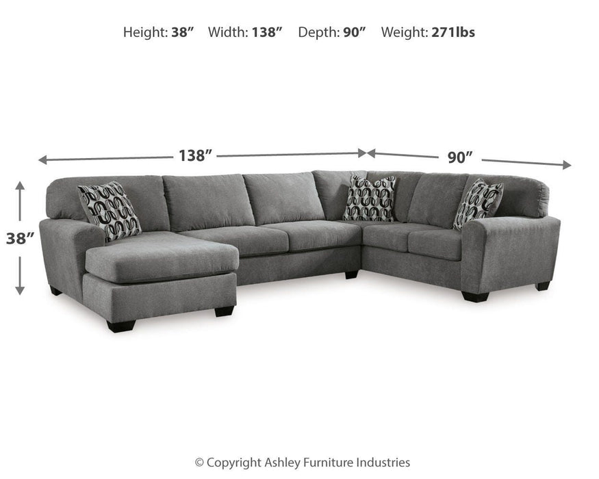 Five Star Furniture - Birkdale Court Sectional with Chaise
