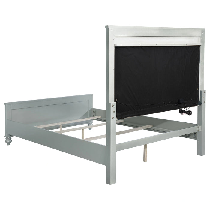 Five Star Furniture - Gunnison Panel Bed with LED Lighting