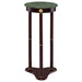 Five Star Furniture - Edie Round Marble Top Accent Table Merlot image