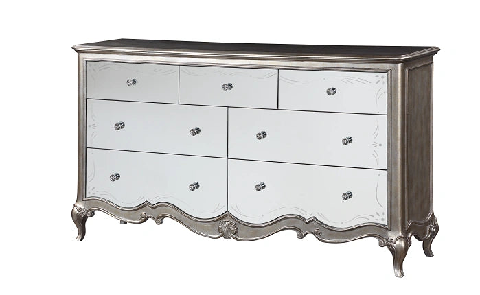 Five Star Furniture - Esteban Antique Champagne Dresser (Jewelry Box)