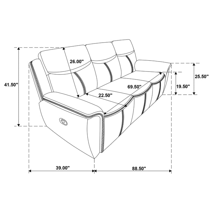 Five Star Furniture - Sloane Reclining Sofa