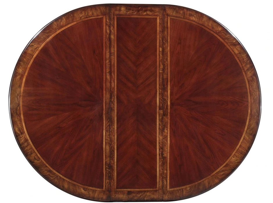 Five Star Furniture - Deryn Park Round Dining Table in Dark Cherry 2243-76*