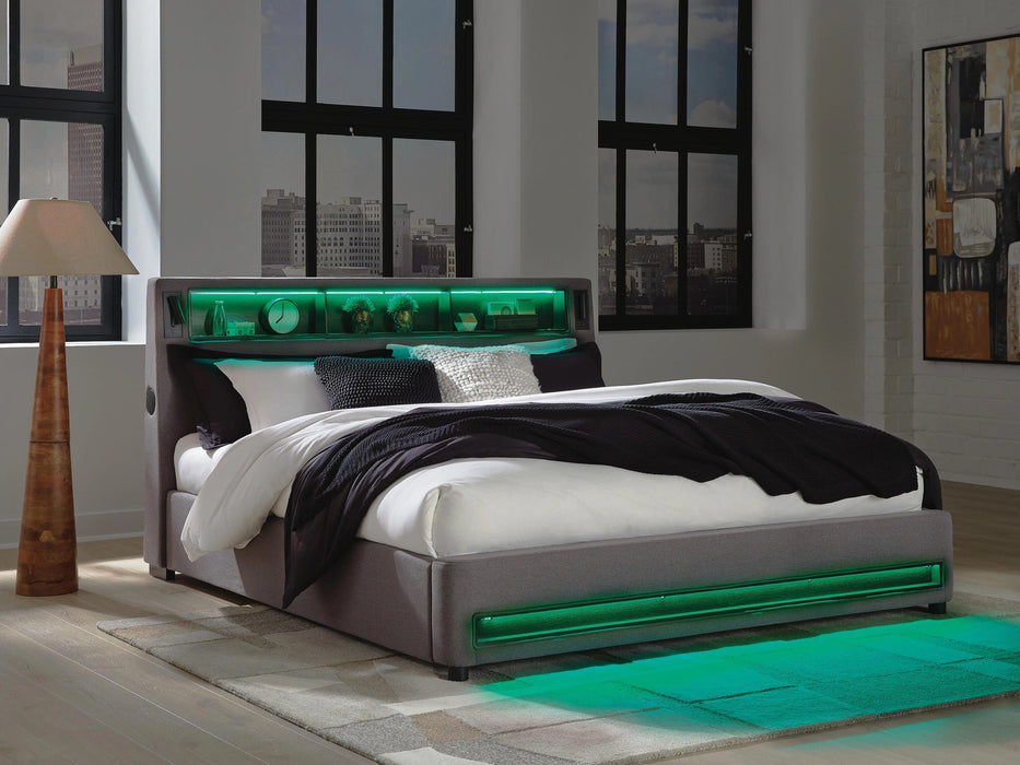 Five Star Furniture - Verishaw Upholstered Bed