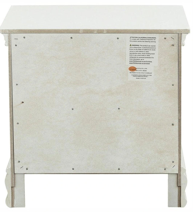Five Star Furniture - Lucida 2 Drawer Nightstand in White 2039W-4