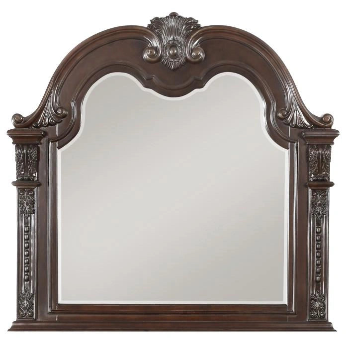 Five Star Furniture - Cavalier Mirror in Dark Cherry 1757-6