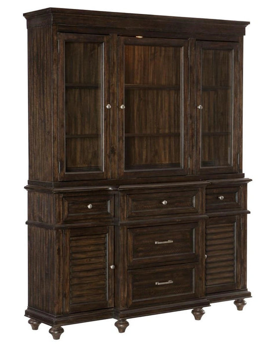 Five Star Furniture - Cardano Buffet & Hutch in Charcoal 1689-50*