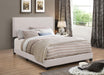 Five Star Furniture - Boyd Eastern King Upholstered Bed with Nailhead Trim Ivory image