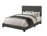 Five Star Furniture - Boyd Full Upholstered Bed with Nailhead Trim Charcoal image