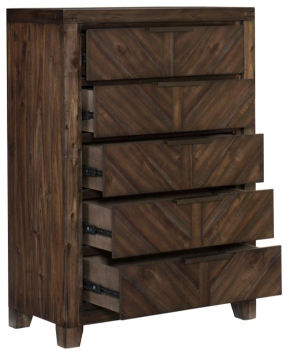 Five Star Furniture - Parnell Chest in Rustic Cherry 1648-9