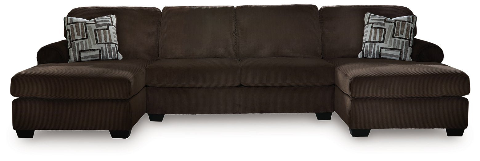 Kimlee Sectional with Double Chaise - Five Star Furniture & Mattress (GA)