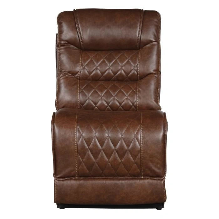 Five Star Furniture - Putnam Armless Chair in Brown 9405BR-AC