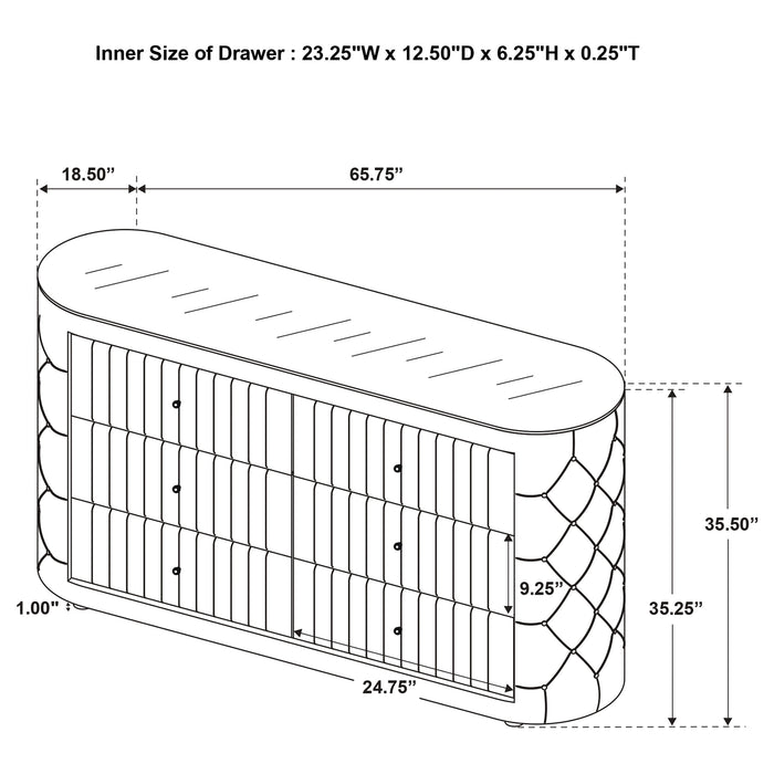Five Star Furniture - Sonya Bedroom Set