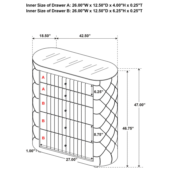 Five Star Furniture - Sonya Bedroom Set