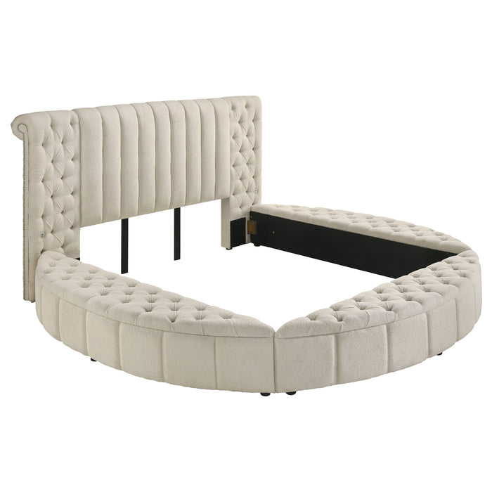 Five Star Furniture - Sonya Panel Floor Storage Bed